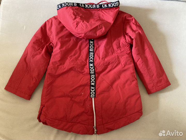 Куртка, парка для девочки 110-116