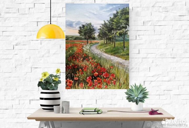 Картина маслом на холсте пейзаж