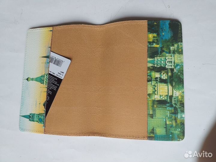 Обложка для паспорта. Натуральная кожа