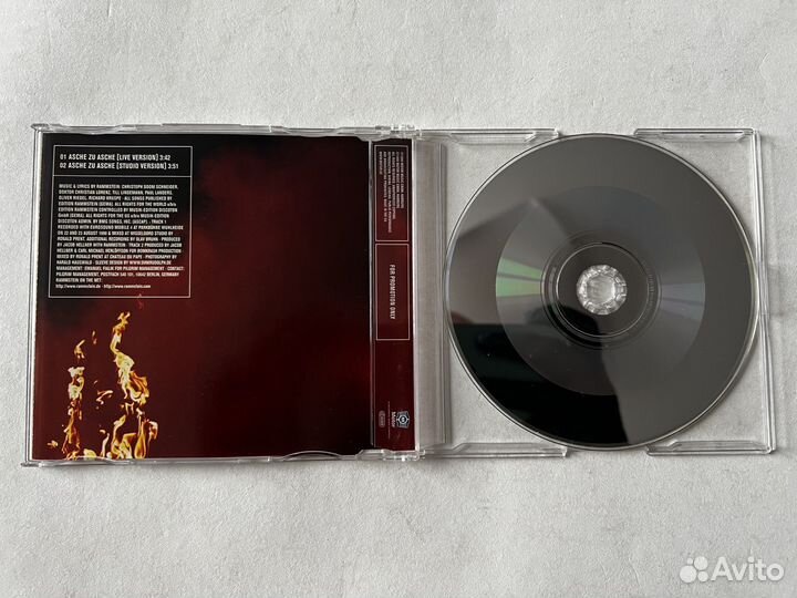 Rammstein - Asche Zu Asche (CD, Promo, Germany)