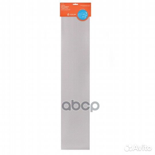 Облицовка радиатора (сетка) алюминий 100 х 20 с