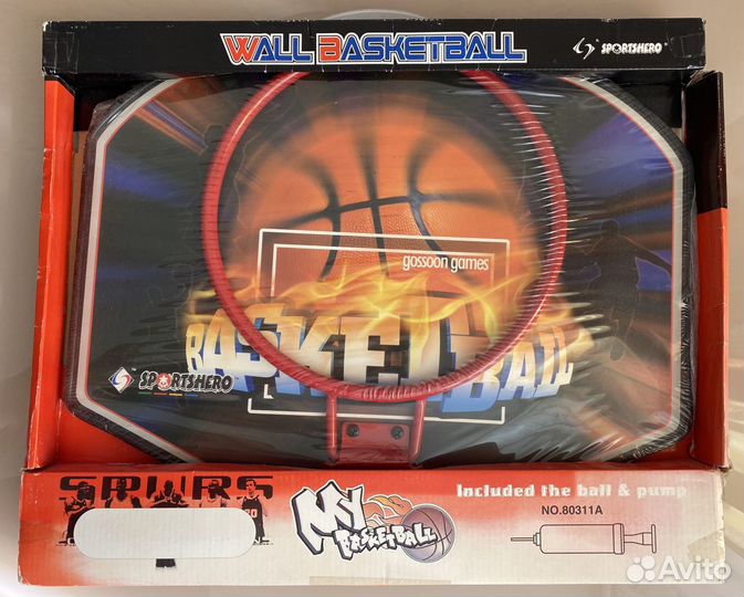 Баскетбольное кольцо со щитом