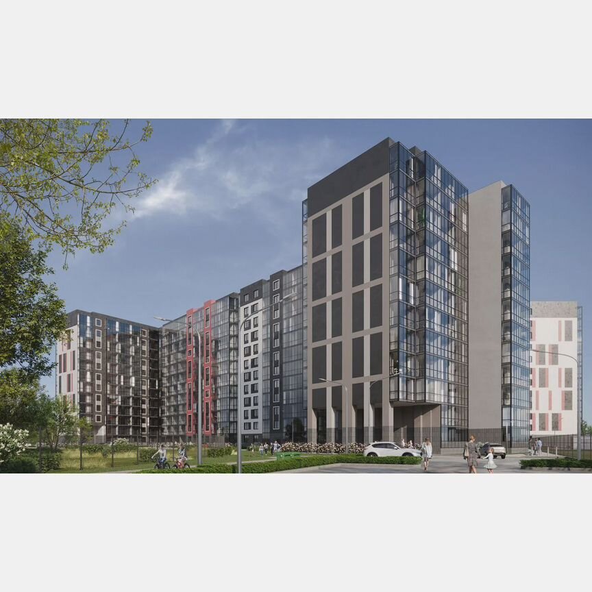 1-к. квартира, 33,6 м², 8/12 эт.