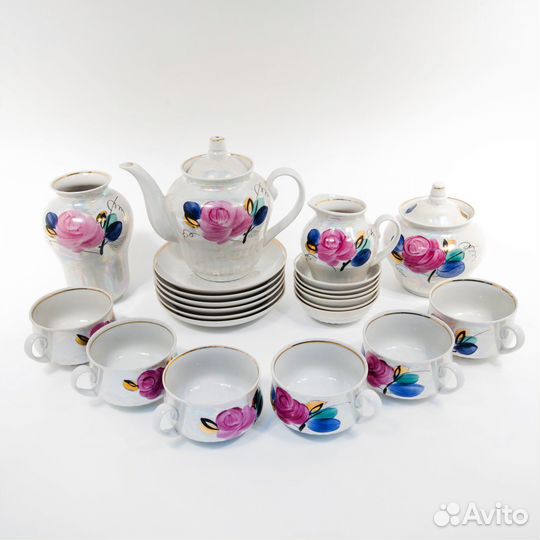 Чайный сервиз СССР Дулево 