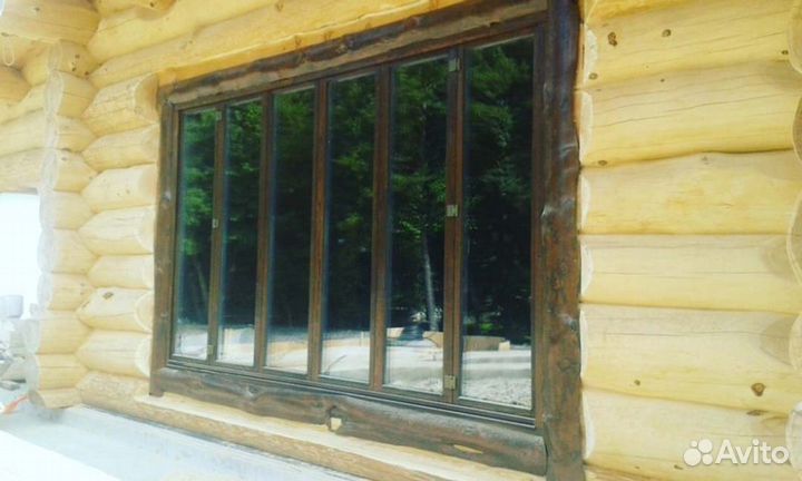 Пластиковые окна. остекление коттеджей