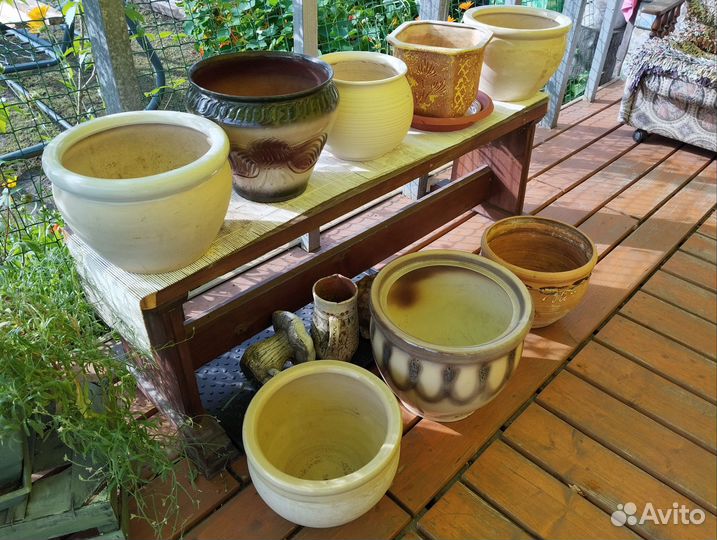 Цветочные горшки