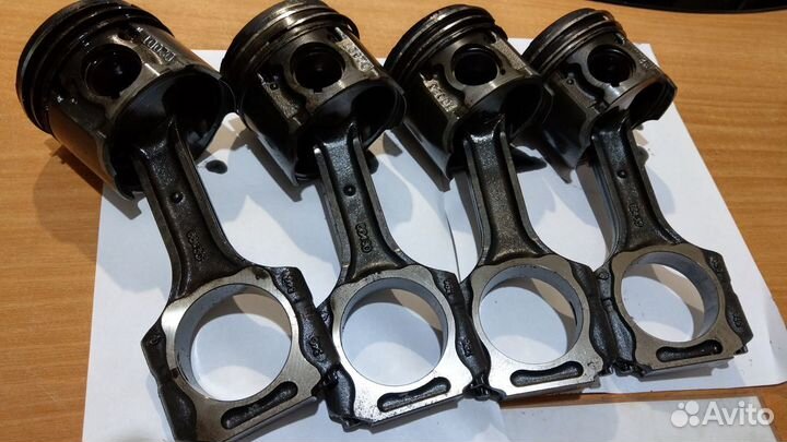 Поршни шатуны 2007 год санг йонг кайрон 2,0 TD