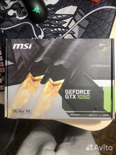 Видеокарта MSI gtx 1050 2gb