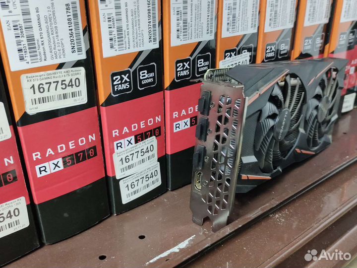 Видеокарта AMD Radeon RX 570 8Gb