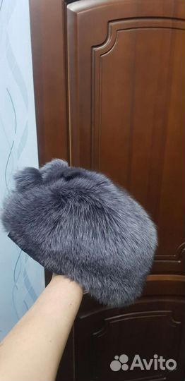 Шапка из чернобурки