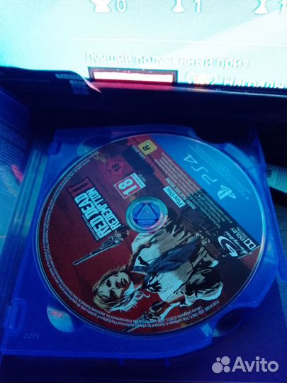 Red Dead redemption 2 ps4 диск
