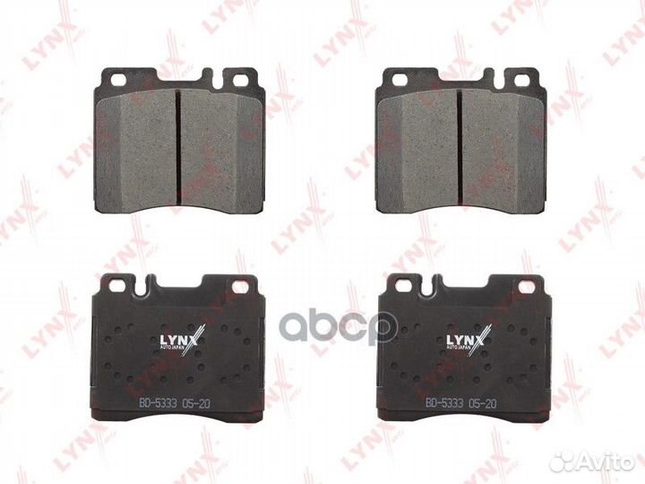 Колодки тормозные дисковые перед BD5333 LYN