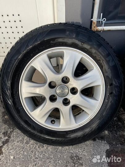 Шины и диски б/у r15 205 65