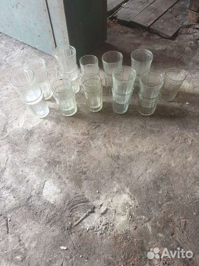 Стаканы граненые СССР