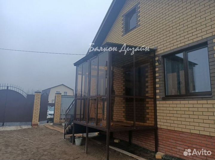 Входная группа. Алюминиевые перегородки