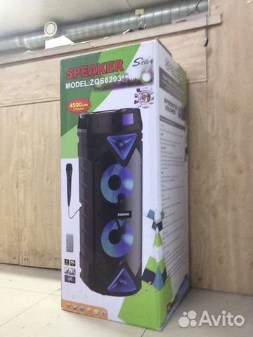 Колонка большая с караоке