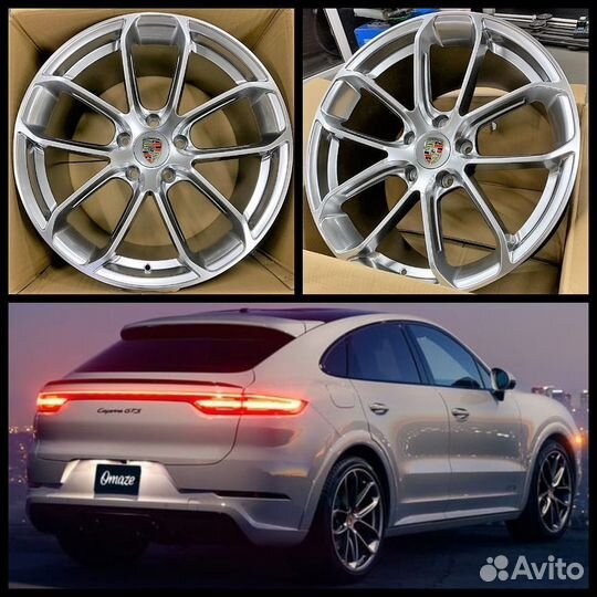 Кованые диски r21 на Porsche Cayenne 3 (Каен 3 )