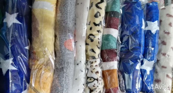 Плед флисовый новый