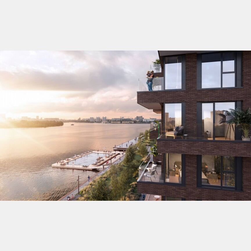 2-к. квартира, 69,3 м², 18/25 эт.