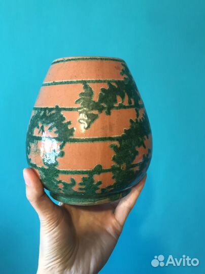 Ваза СССР терракот керамика