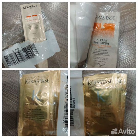 Kerastase саше пробники шампунь маски