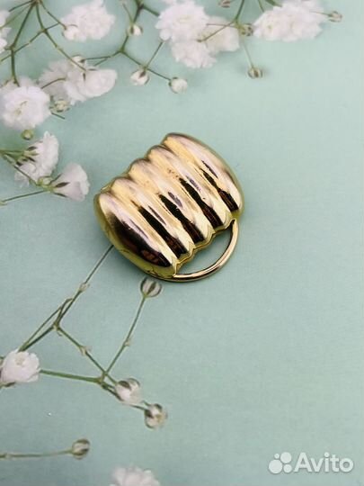 Винтажная дресс клип брошь 70 гг США Б30 Д