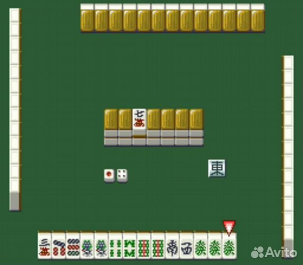 Игра Super Mahjong 2 - Honkaku 4 Nintendo snes