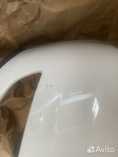 Передний бампер Priora 2 белое облако