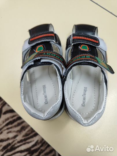 Сандали в садик для мальчика 28 размер