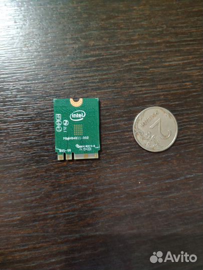 Wi-Fi адаптер + Bluetooth Intel Wireless-AC 3168