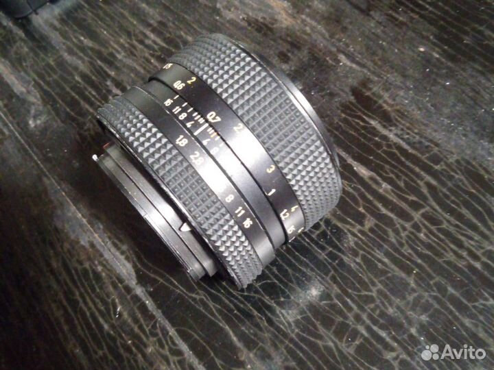 Легенда Carl Zeiss Planar Rollei 50mm HFT 1.8 QBM