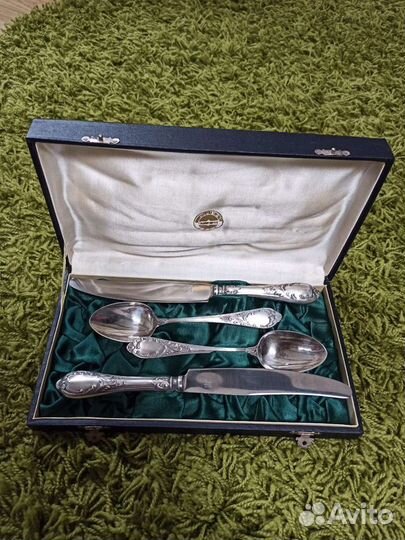 Подарочный набор столовых приборов. 1952год завод