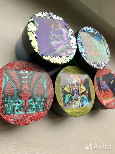 Цветной песок