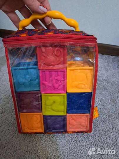 Детские мягкие кубики