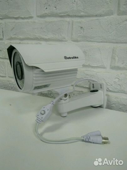 Видеонаблюдение. Уличная видеокамера Full HD 2мп