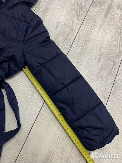 Пуховик-пальто утепленное весна-осень Беннетон