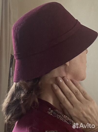 Шляпа фетровая женская