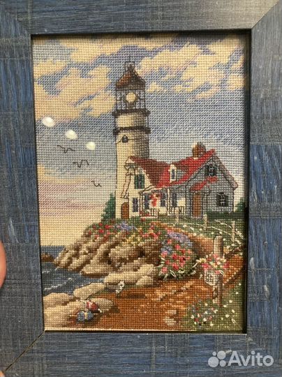 Вышитая картина, ручная работа