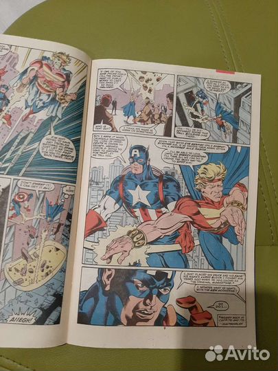 Комикс Marvel Капитан Америка: enter nefarius #379