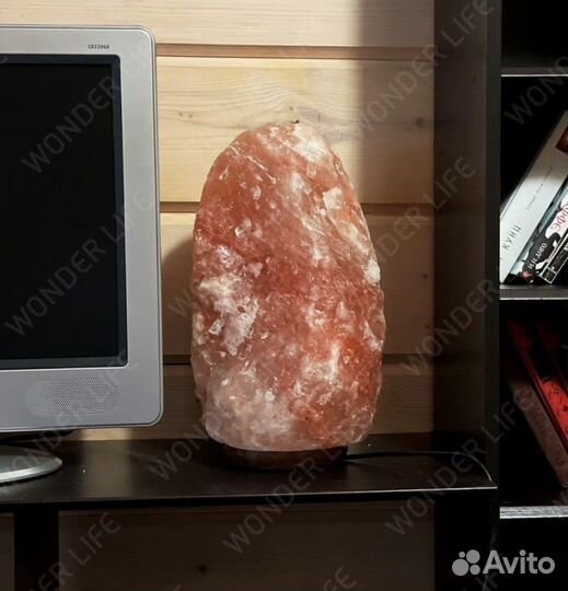 Светильник из соли 7-10кг полезный