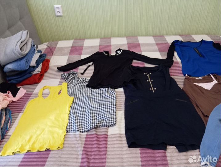 Вещи разные размеры без бренда за все 1000
