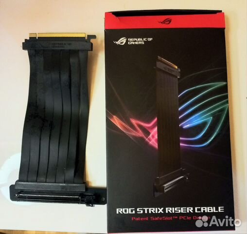 Удлинитель кабеля asus ROG strix riser cable купить в Красногорске по ...