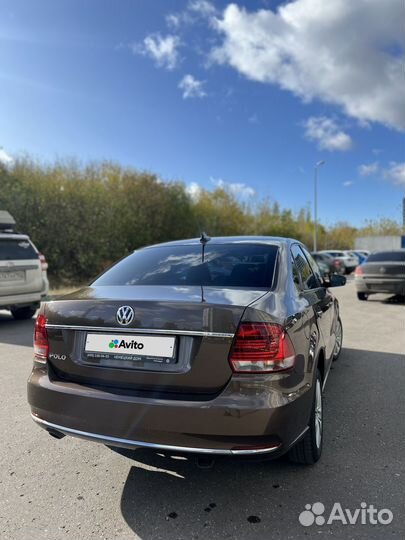 Volkswagen Polo 1.6 AT, 2017, 135 000 км