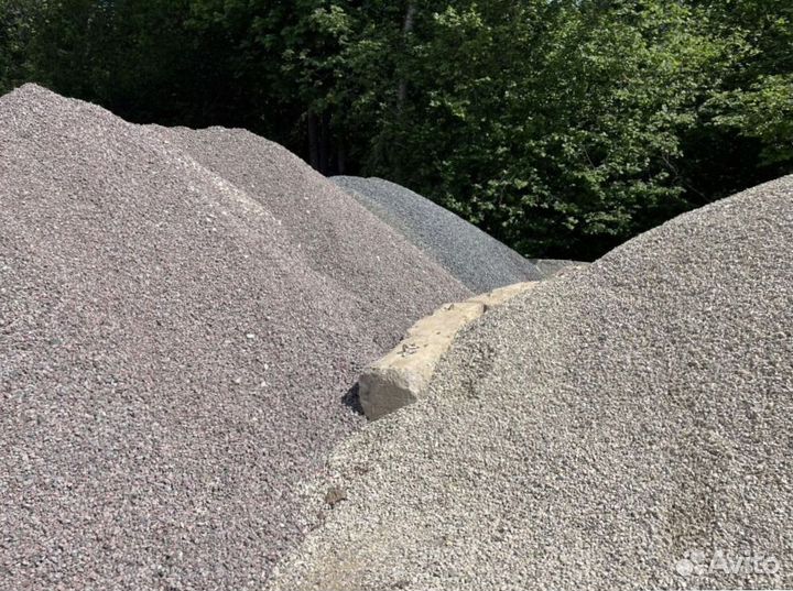 Щебень гравийный 5-20