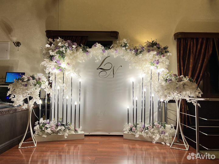 Свадебная фотозона