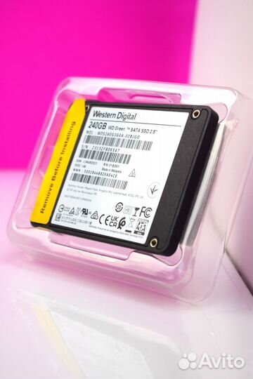 Жесткий диск WD green 240GB GR 240GA-2 2,5