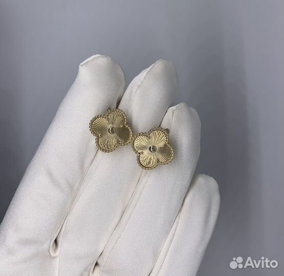 Золотые серьги 585 пробы 8.29 гр