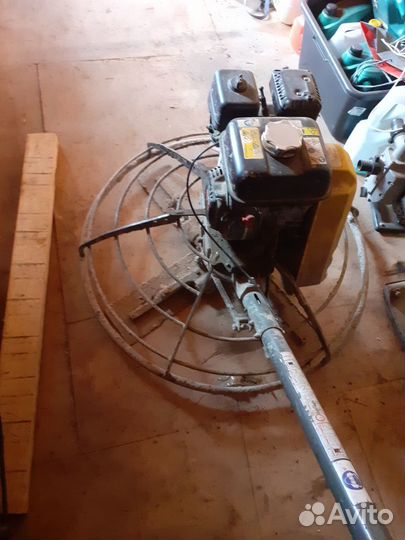 Затирочная машина по бетону