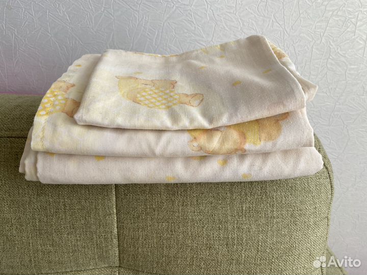 Постельное белье на детскую кроватку