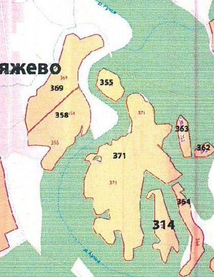 Участок 55,36 га (СНТ, ДНП)